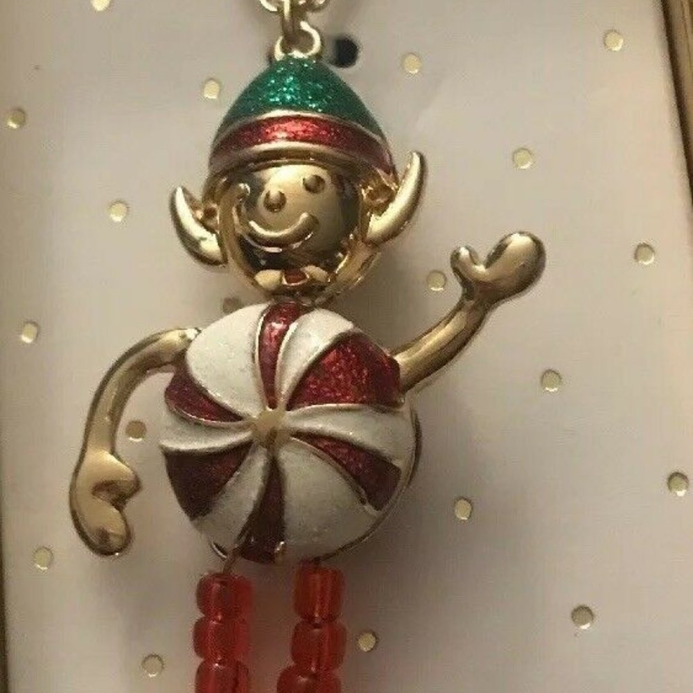 PEPPERMINT ELF NECKLACE